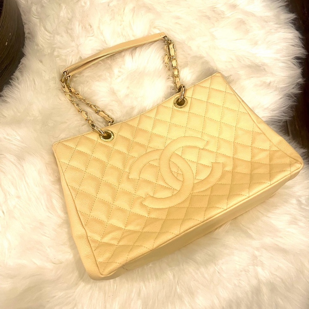 Beige Tote Bag